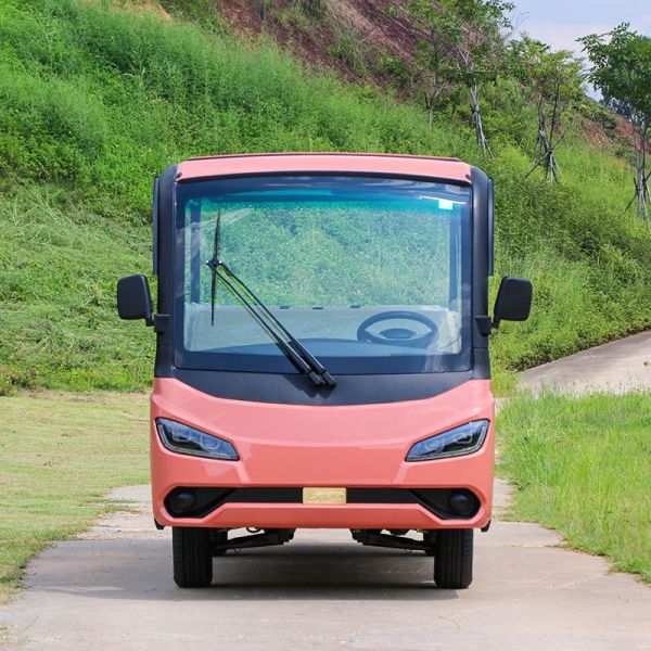 100% Waterproof Electric Sightseeing Cart For 14 Passenger AC system