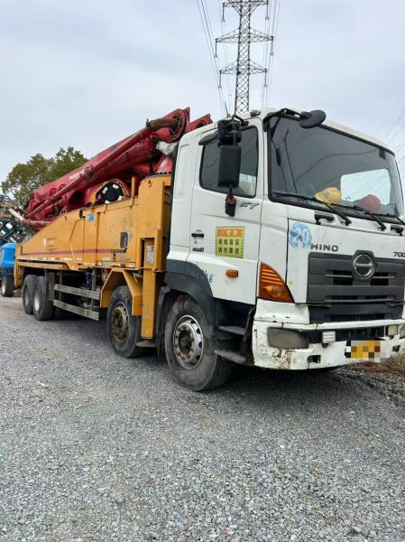 Used Concrete Pump Truck 2012 Putzmeister 49 Meters Construction Machinery