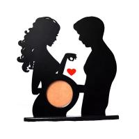 Cuadro fotográfico de ultrasonido del bebé - Regalos de la esposa embarazada para el marido.