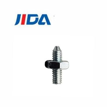 M2.5 9mm Cone End Hex Head Bolts And Nuts Blue White Zinc Plated
