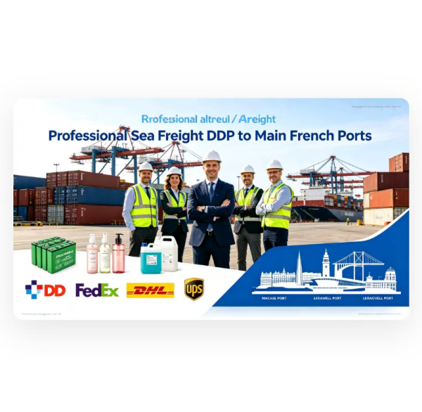 DDP Sea Shipping to France For Battery Magnetic Cosmetic Liquid Powder Chemical