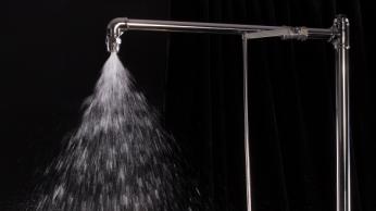 ANSI-Compliant Stainless Steel Combination Shower and Eyewash Station