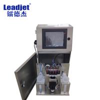 1-4 linhas fabricantes de Expiry Date Printer da impressora a jato de tinta de Leadjet com o tanque aberto da tinta
