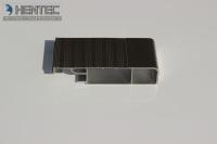 Revestido electroforético del bronce 6061 del aluminio del perfil del perfil de aluminio oscuro de la protuberancia