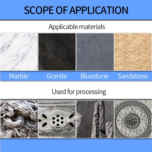 High Quality CNC Tools Circular Vacuum Brazed Stone Carving Drill Bits Diamond Core Drill Bits Coated Marble Carving Drill Bits