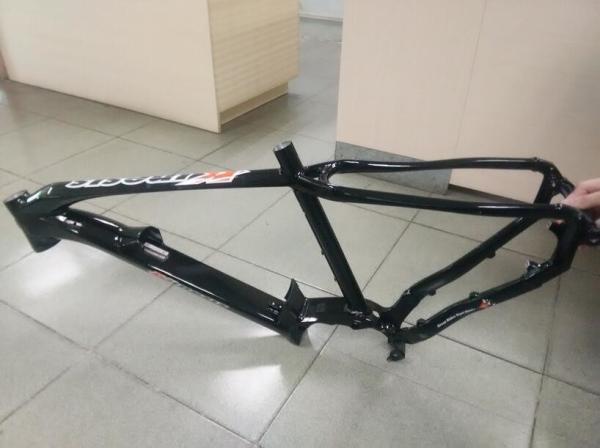 27.5er Plus Aluminum Ebike Frame with Shimano E8000 Mid Drive electric Hardtail Mtb