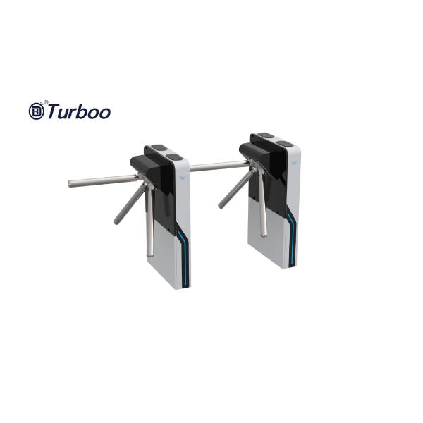 Half Height Tripod Turnstile Gate Outdoor IP56 3 Arms Semi Automatic Turnstiles