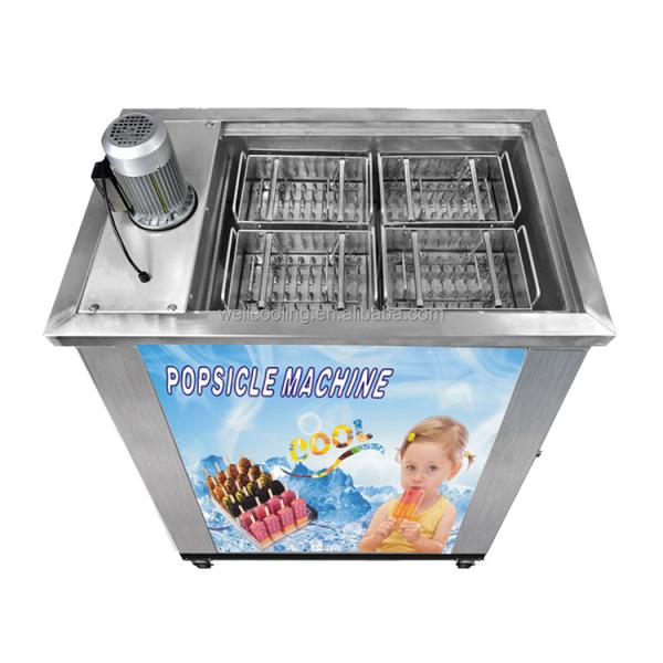 Commercial Ice Lolly Popsicle Making Machine / Stick Pop Maker Price / Stick Ice