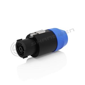 Conector de cabo de áudio Speakon 30A 8 pin Conector de alto-falante Elétrico