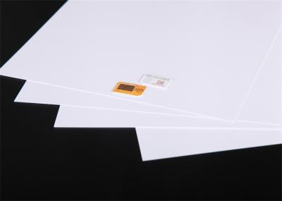 Custom Matte PVC Plastic Card Sheet High Vicat 85 Degree For Phone / SIM Cards