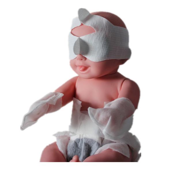 Protetor de olho Neonatal claro azul do remendo do olho de Edical para a iluminação IV da icterícia do bebê