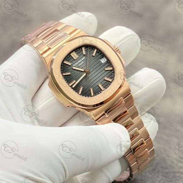 Rose Gold Super Clone Nautilus PPF Swiss Integrated Movement Car324