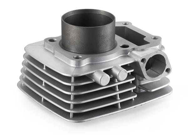 Die Casting Motorcycle Single Cylinder Four Stroke Engine Parts 62mm External Diameter