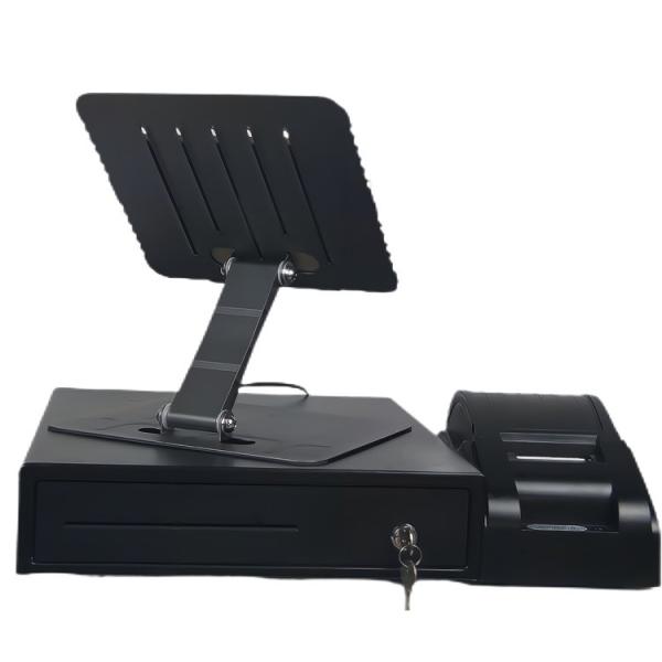16GB SDK Function Smart Tablet POS System with 58mm Thermal Printer and Cash Drawer