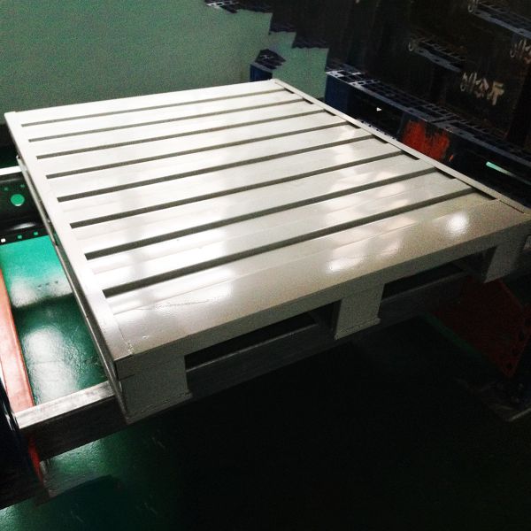 Warehouse Steel Pallet Corrosion Protection Stackable Pallet Racking