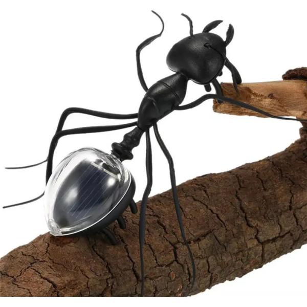 Big Ant Toys Black Science Novelty Gift Creative Toys Plastic Promotional Solar Toy Ant