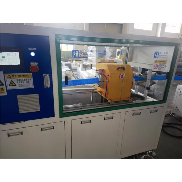Double Wall Corrugated Pipe Extrusion Line With Siemens Inverter Electric Components
