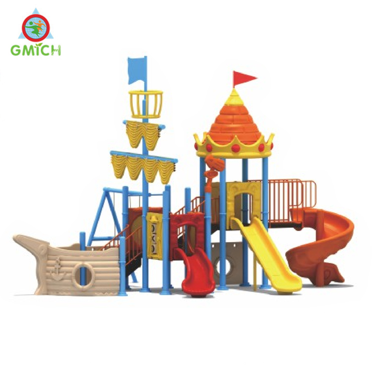 Kids Playground Outdoor New Design Attractive Children Park Slide Amusement Equipment