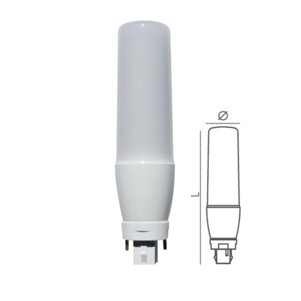 High Watt 12w LED Stick Bulb E27 B22 G24 16w CFL Replacement with 25000 Working Hours