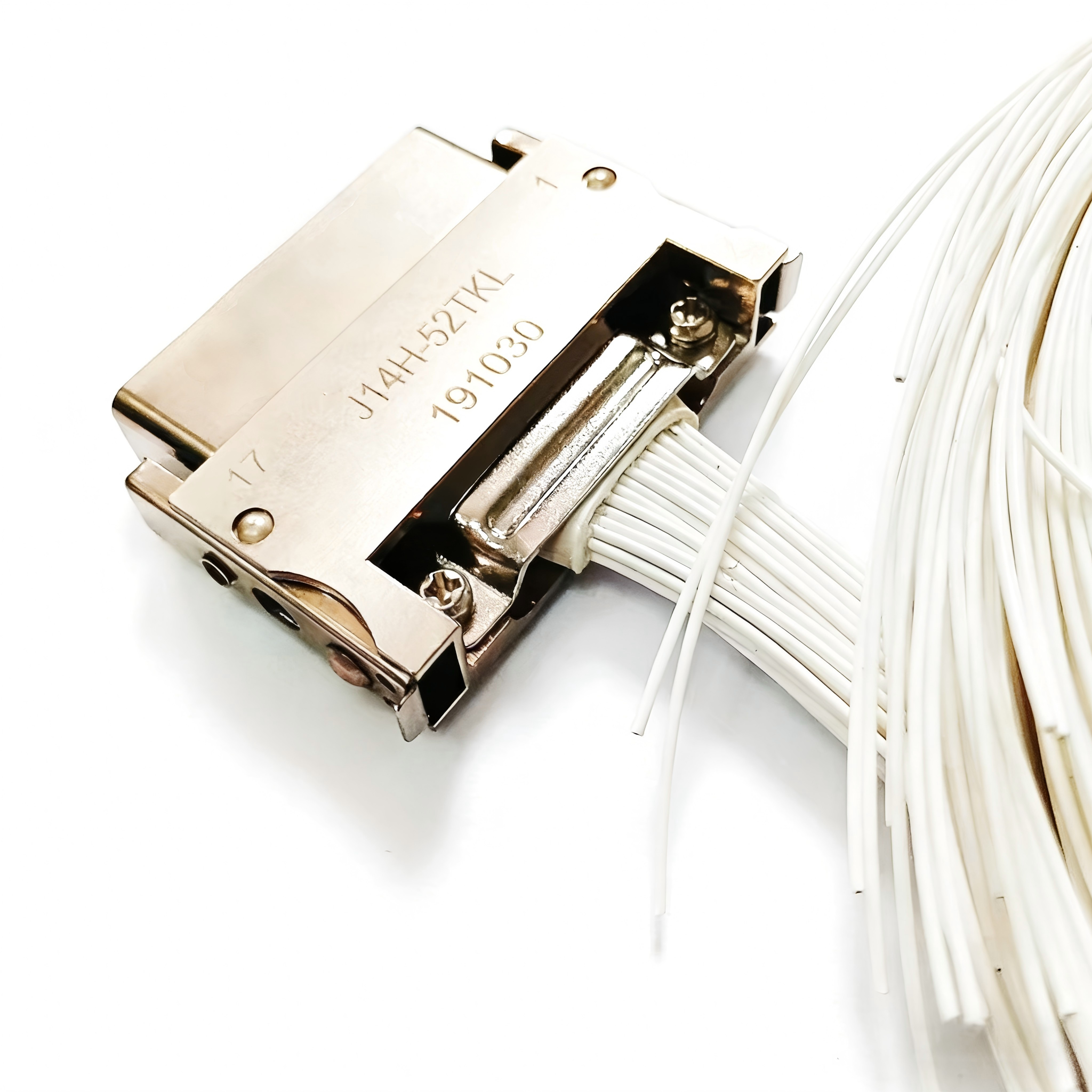 J14H-52TKL 52 Pins Military-Grade Rectangular Connector with 800V Withstand Voltage