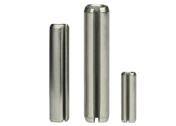 Aço inoxidável SUS201 Tipo de mola polida simples Pins retos Pins de rolo Tipo leve DIN7346