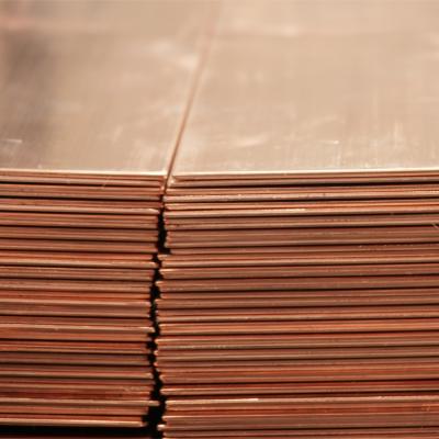 Chapas de cobre com excelente resistência à abrasão Cu-ETP