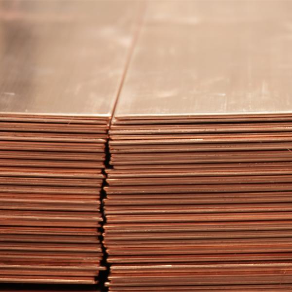 Copper Sheet Plates With Excellent Abrasion Resistance Cu-ETP