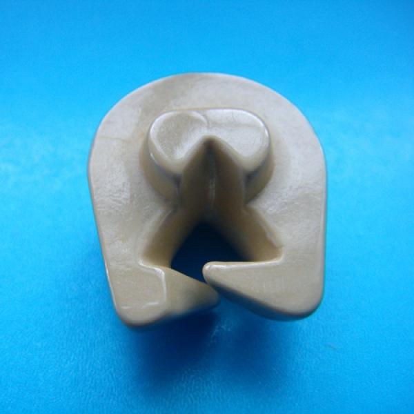 Industrial TiO2 Ceramic Hook Guide High Wire Resistance RoHS Certification