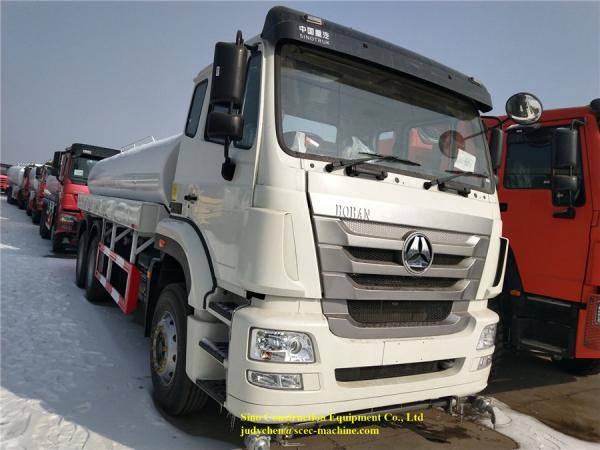 Euro II do veículo 290hp do carro molhando do caminhão 20m3 336hp do petroleiro de óleo 20000L