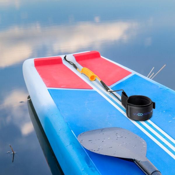 Straight Surfboard Surf Leash for Unisex on Lakes Rivers Durable Material