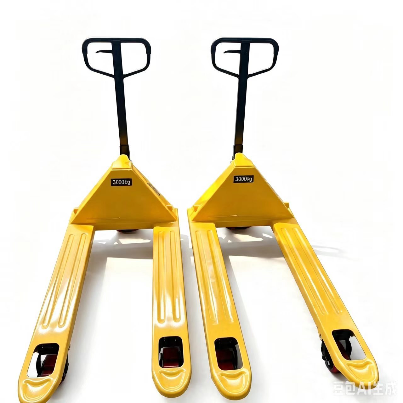 11000 Lbs Pallet Hand Jack Low Noise Pallet Handling Equipment For Oversized Pallets