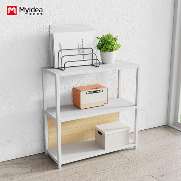 Myidea Classic Two layer Tea Water Cabinet Company Office Display Partition Cabinet Document and Data Storage Cabinet with Cabinet Door