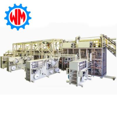 New High Standard Adult Diaper Making Equipment Professional Design with CE