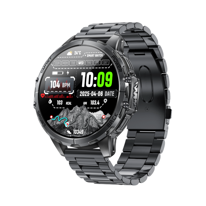 K77 Android Smartwatch for Call IP67 Waterproof IPS Fitness Tracker Heart Rate Monitor Sleep Tracker Multi-Sport Men Women
