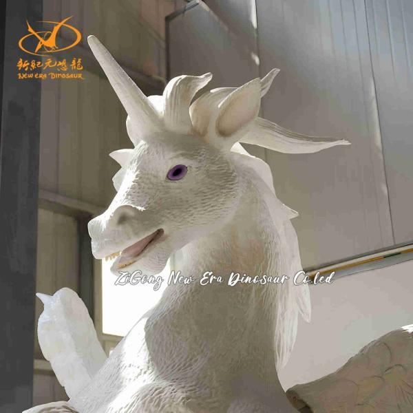 Electric Artificial Flying Horse Model for Animal Park and Mall Decoration 