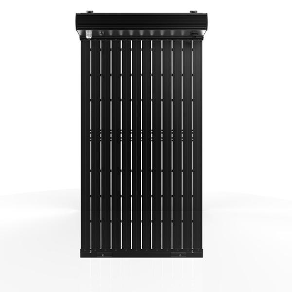 Noiseless Media Facade Lighting Economical  L500×H1000mm Cabinet Size Transparent Led Curtain
