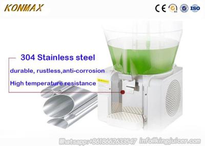 50L Single Tank Mixing Cooling Juice Dispenser Machine For Cafe Shop