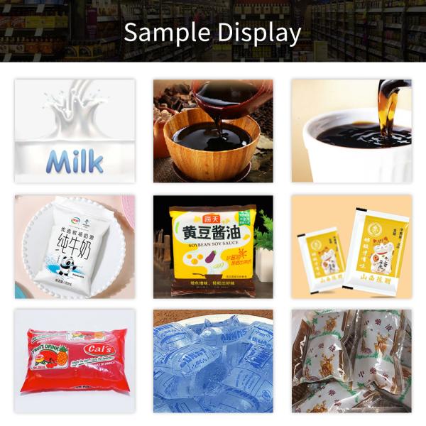 Automatic Vertical Form Pouch Packaging Machine For Liquid Products