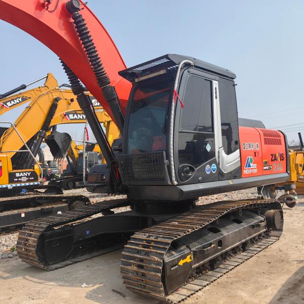 Vente d'usine utilisée Hitachi zx240 Excavatrice de pelle hydraulique de 24 tonnes pour la construction