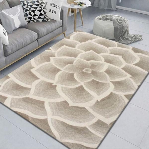 Hand Painted Printed Tatami Mat Home Full Living Room Floor Carpets Machine Washable