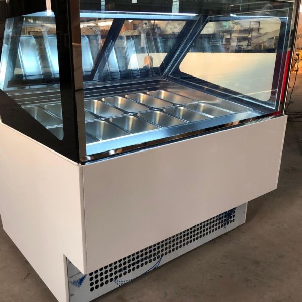 Commercial Ice Cream Freezer Quick Frozen Italian Cake Display Refrigerator