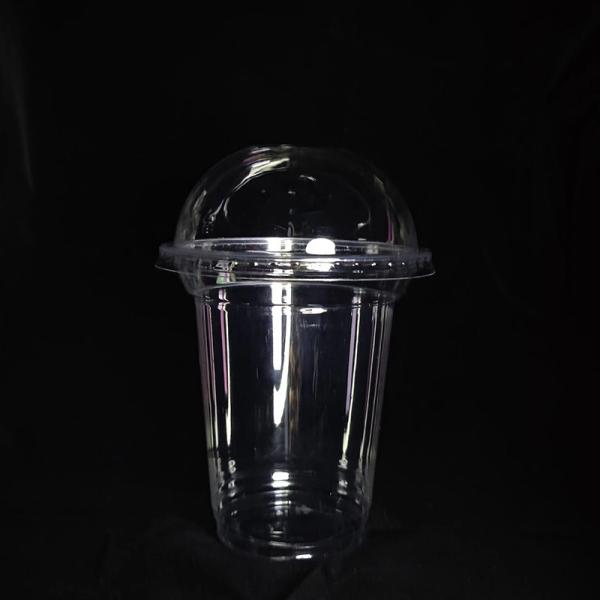 Customized Logo Clear PP/Pet Transparent Disposable Plastic Cup About Shipping Cost