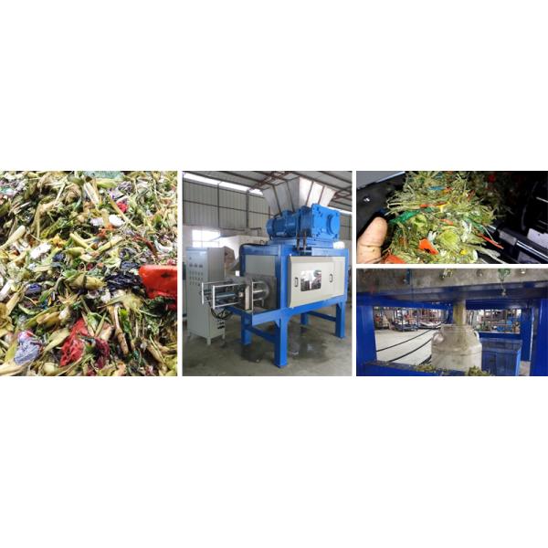 Food Kitchen Organic Waste Composting machine For Fertilizer Plant