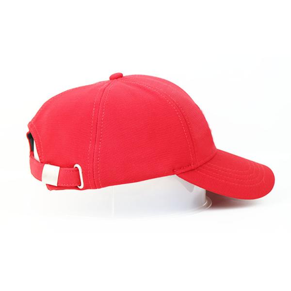 High Quality Ladder cloth red Customize rubber printing wings Logo baseball sports Hats Caps