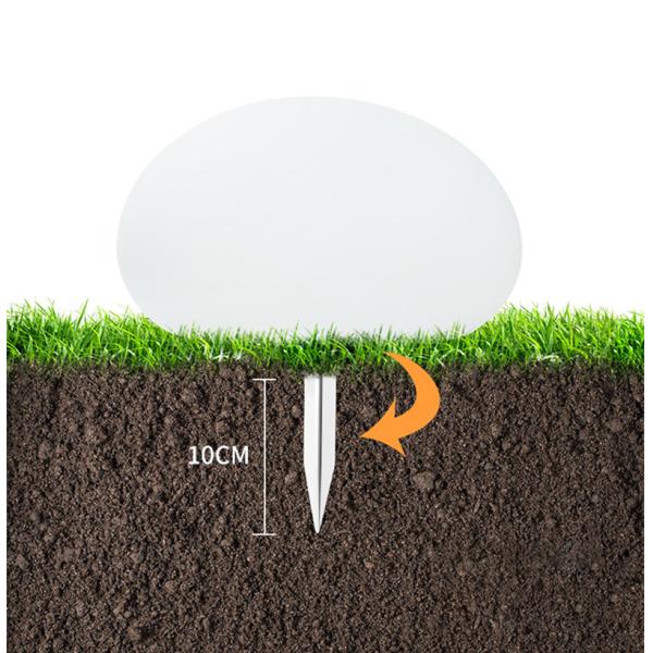 Outdoor Garden Stone Solar Lawn Light Ground Plug Colourful LED Solar Lights