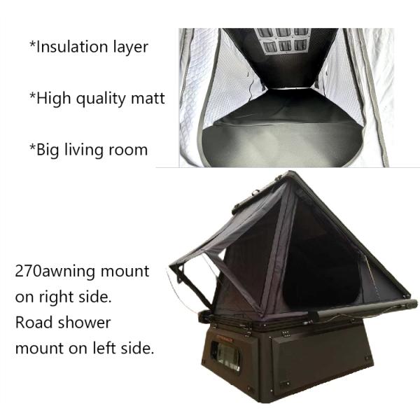 Standard Pickups Hard Side Cover with Side Panel Door and Popular Freedom Expedition