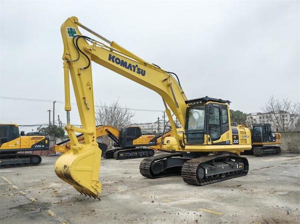 Customizable Second Hand Komatsu Excavators PC200-8 20 Tonne Digger