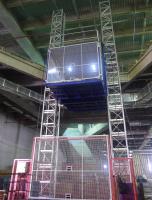 Produits à double mât 30 m/min Site de construction Ascenseur de levage dans l'entrepôt