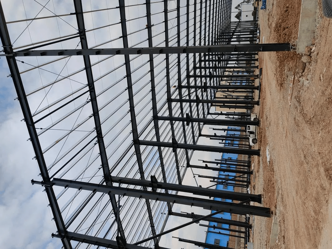 Large Tonnage Workshop Steel Structure High Load Steel Custom Prefabricated Buildings
