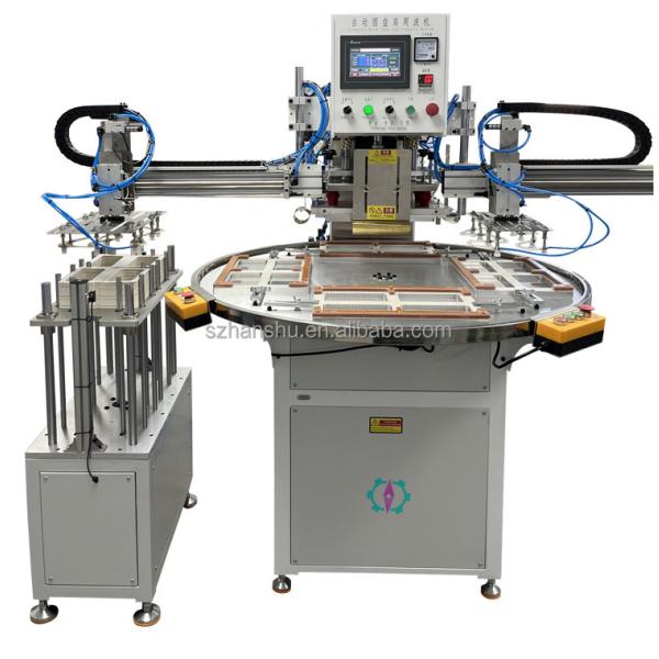 New 220V Radio Frequency Auto-Rotary Round Disc Table PVC PET Blister Packaging Machine With Horizontal Move Card Loading System